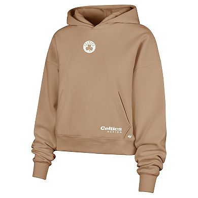 Women's '47 Tan Boston Celtics Sue Foundation Hoodie Sweatshirt