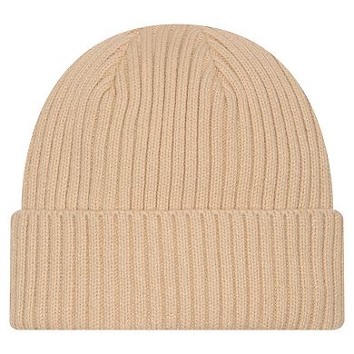 Men's New Era Tan Cleveland Cavaliers Color Pack Cuffed Knit Hat