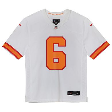 Preschool Baker Mayfield White '76 Tampa Bay Buccaneers Game Jersey