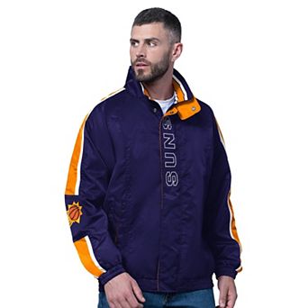 Men's Starter Purple Phoenix Suns Freestyle Lightweight Full-Zip Jacket