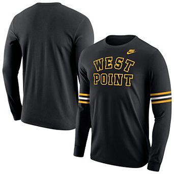 Men's Nike Black Army Black Knights West Point Classic Collection Long Sleeve T-Shirt