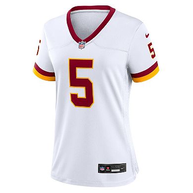 Women's Nike Jayden Daniels White Washington Commanders Game Super Bowl Era Jersey