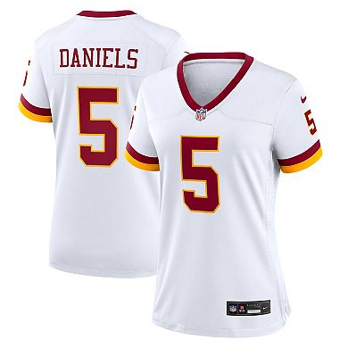 Women's Nike Jayden Daniels White Washington Commanders Game Super Bowl Era Jersey