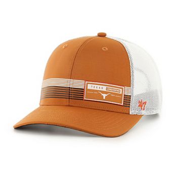 Men's '47 Texas Orange Texas Longhorns Rangefinder brrr Trucker Adjustable Hat