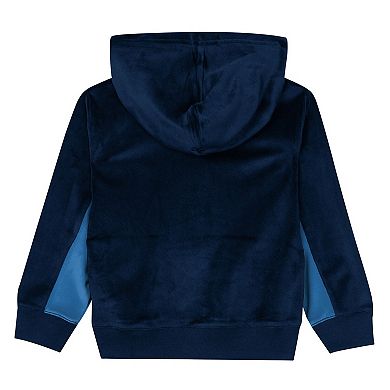 Preschool Outerstuff Navy Minnesota Timberwolves Velour Hoodie