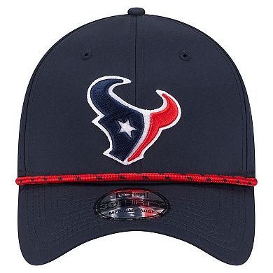 Men's New Era Navy Houston Texans Perforated 39THIRTY Flex Hat