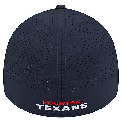 Men's New Era Navy Houston Texans Perforated 39THIRTY Flex Hat