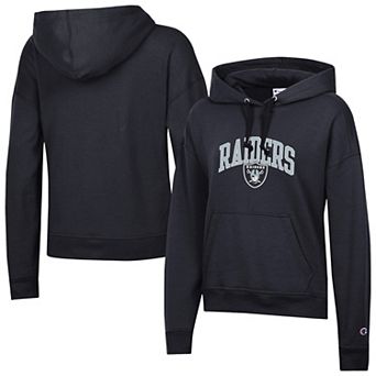 Women's Champion Black Las Vegas Raiders Powerblend Hoodie