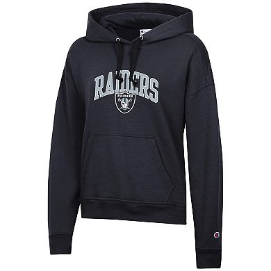 Women's Champion Black Las Vegas Raiders Powerblend Hoodie