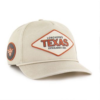 Unisex '47 Cream Texas Longhorns Outdoorsmen Cairn Hitch Adjustable Hat