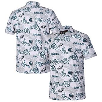 Men's Reyn Spooner White Philadelphia Eagles Pua Performance Game Day Polo