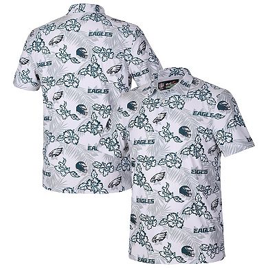 Men's Reyn Spooner White Philadelphia Eagles Pua Performance Game Day Polo
