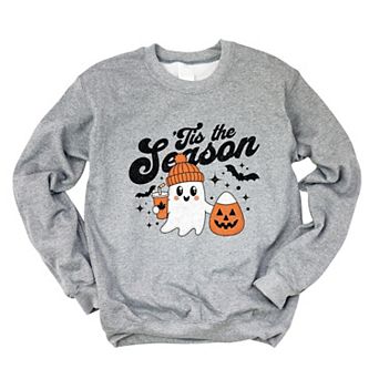Tis The Season Ghost Retro - Womens Sweatshirt