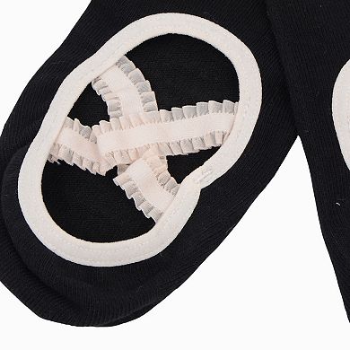 Women's Yoga Socks and Gloves Set with Anti-Slip Grip for Pilates and Barre Workouts