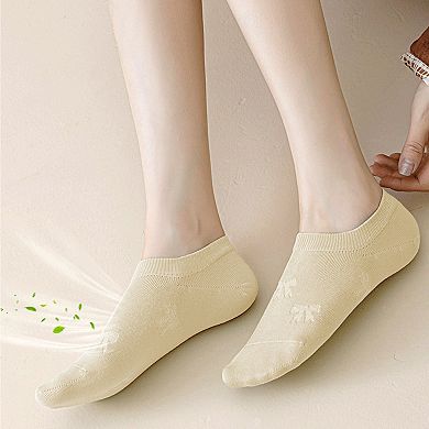 Invisible Women's Summer No-Show Liner Socks 5Pk