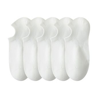 Invisible Women's Summer No-Show Liner Socks 5 pk