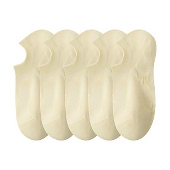 Invisible Women's Summer No-Show Liner Socks 5 pk