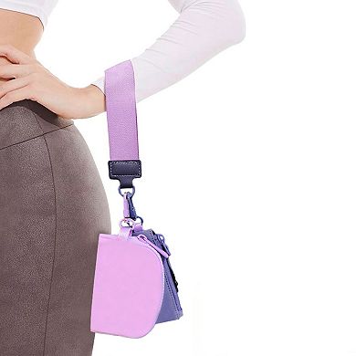 Dual - Pocket Hanging Wallet with Strap - Ideal for Cash, Cards and Small Items