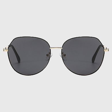 Women's Polarized Aviator Sunglasses Gradient