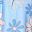 Blue Flower Gray Star