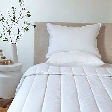 2 Pack Medium Down & Feather Chamber Bed Pillow