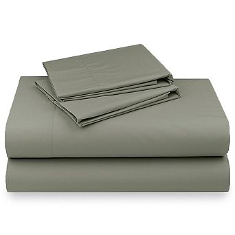 California Design Den Certified Luxury 100% Egyptian Cotton Deep Pocket Sheet Set - Crisp Percale