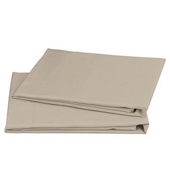 California Design Den Soft 100% Cotton Pillowcases Set of 2 - Sateen Weave, Roomy and Breathable