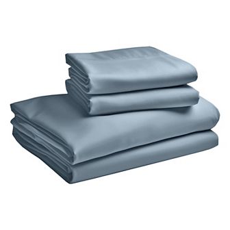 California Design Den Certified Luxury 100% Egyptian Cotton Deep Pocket Sheet Set - Durable Sateen