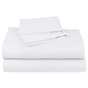 California Design Den Certified Luxury 100% Egyptian Cotton Deep Pocket Sheet Set - Durable Sateen