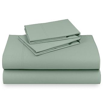 California Design Den Certified Luxury 100% Egyptian Cotton Deep Pocket Sheet Set - Durable Sateen