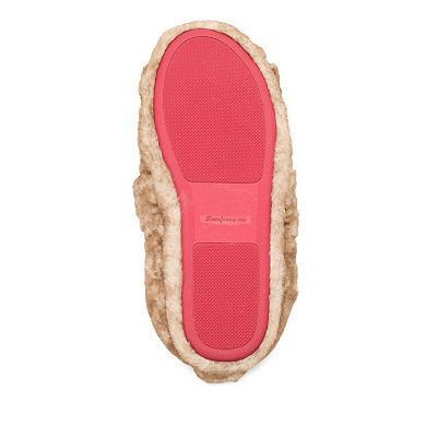 Dearfoams Papa Bear Men's Closed Back Slippers
