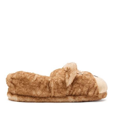 Dearfoams Papa Bear Men's Closed Back Slippers
