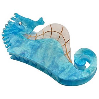 Emberly Sea Horse Claw Clip