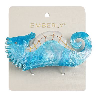Emberly Sea Horse Claw Clip
