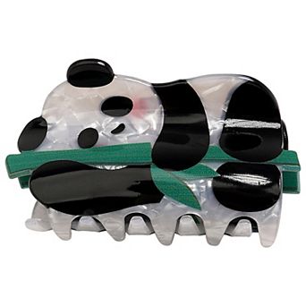 Emberly Panda Claw Clip