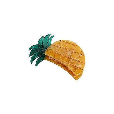 Emberly Pineapple Design Hair Claw Clip