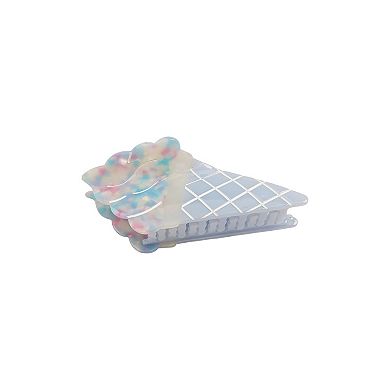 Emberly Ice Cream Cone Claw Clip
