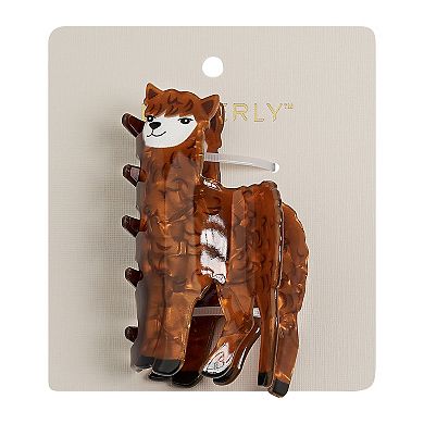 Emberly Llama Claw Clip