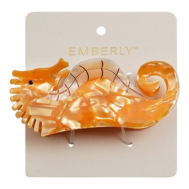 Emberly Seahorse Hair Claw Clip