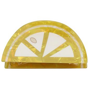 Emberly Lemon Slice Claw Clip
