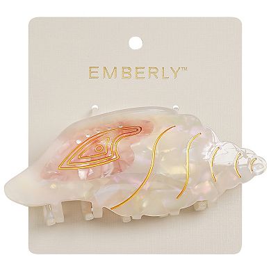 Emberly Conch Shell Claw Clip