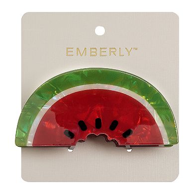 Emberly Watermelon Claw Clip