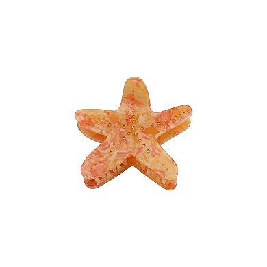 Emberly Starfish Claw Clip With Pave Detail
