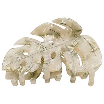 Emberly Palm Leaf Hair Claw Clip