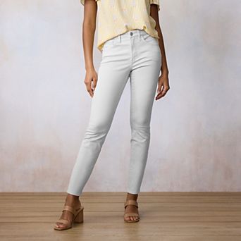 Women's LC Lauren Conrad High Rise 5-Pocket Skinny Ankle Jeans