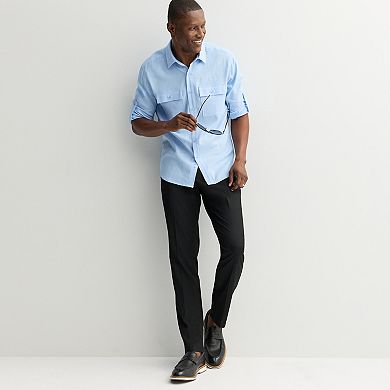 Men's Apt. 9® Utility Button-Down Shirt