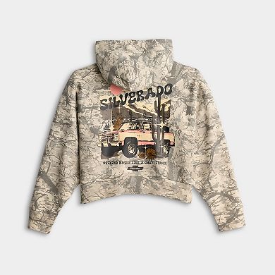 Juniors' Chevrolet Silverado Graphic Hoodie
