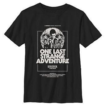 Boys 6-20 Stranger Things One Last Strange Adventure Graphic Tee