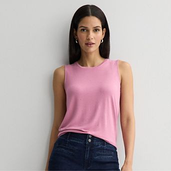 Petite Nine West V-Neck Tank Top
