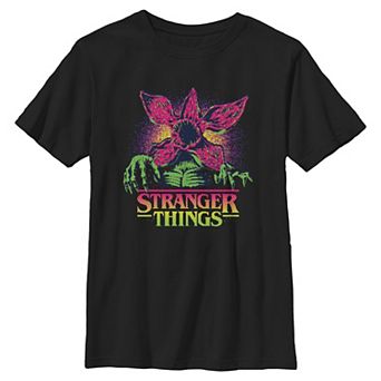 Boys 8-20 Stranger Things Eight Bits Demogorgon Graphic Tee